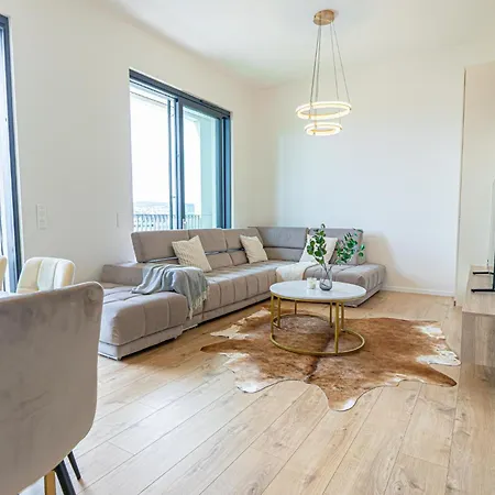 דירה Fancy 2br & 1lr Panoramic Sky View *