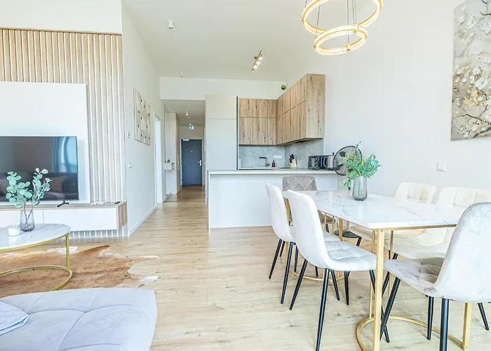 Appartement Fancy 2br & 1lr Panoramic Sky View *